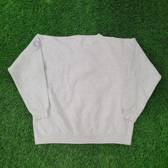 Vintage 1998 Santee Steven-Blues Sweatshirt Womens XL 26x27 Baggy Gray - Picture 2 of 14